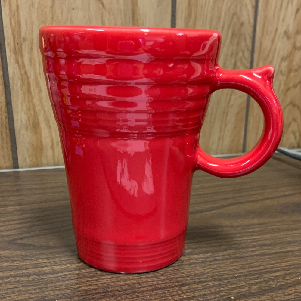 Fiestaware Red Ceramic Mug